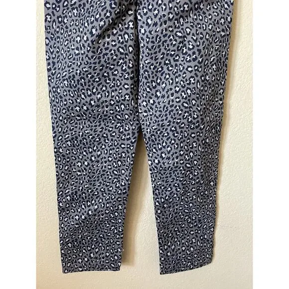 Jumping Beans Gray Cheetah Elastic Waist Porkchop Pockets Woven Pants Size 7 - Picture 7 of 7